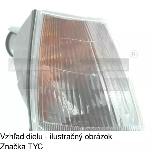 Predná smerovka 6006191E /POLCAR/ - obr. 1