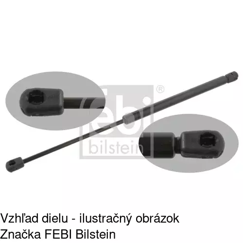 Plynová pružina 6006AB /POLCAR/ - obr. 4