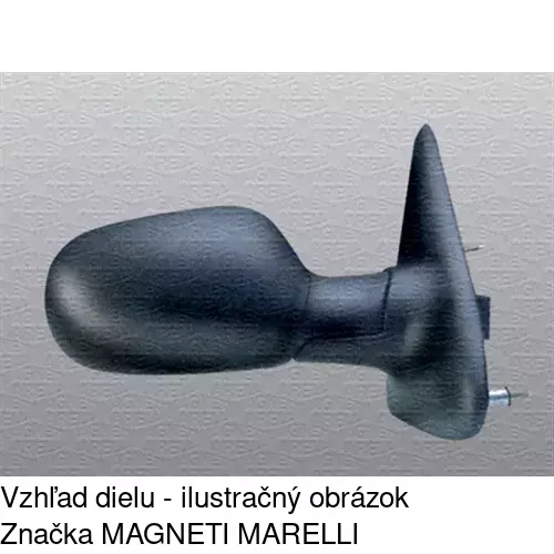 Vonkajšie zrkadlo 6007521M /POLCAR/ - obr. 5