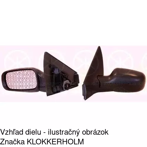 Vonkajšie zrkadlo 6007524M /POLCAR/ - obr. 4