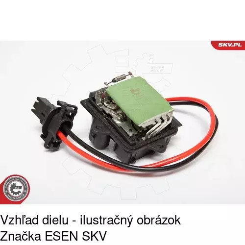 Ovládače klimatizácie 6007KST-4 /POLCAR/ - obr. 4