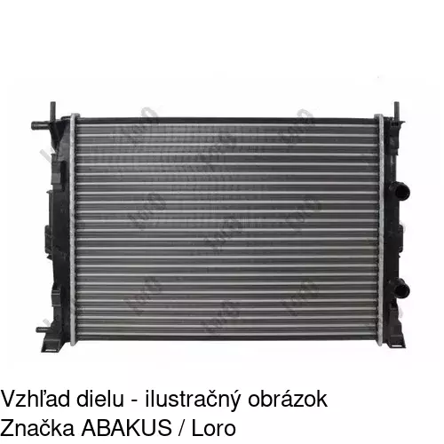 Chladiče vody 6012081X /POLCAR/ - obr. 3