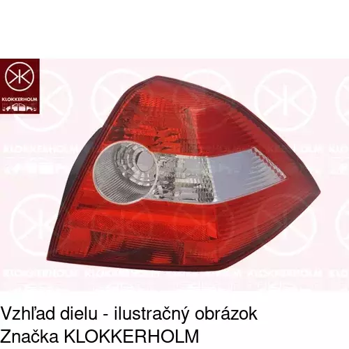 Zadné svetlo 6012883 /POLCAR/ - obr. 1