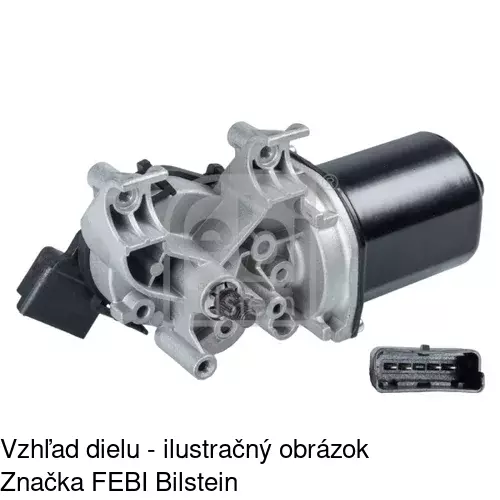 Motorček stieračov 6012SWP4 /POLCAR/ - obr. 4
