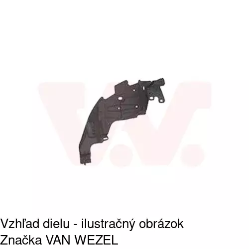 Držiak nárazníka 60140716 /POLCAR/ - obr. 2