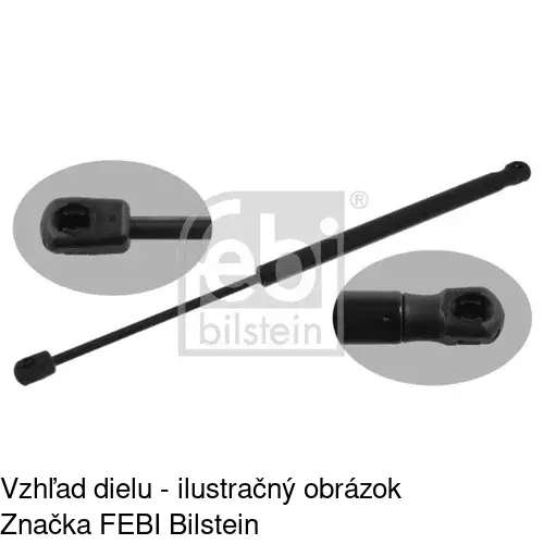 Plynová pružina 6014AB2 /POLCAR/ - obr. 1