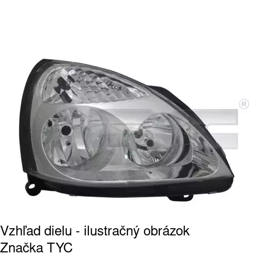 Hlavný reflektor POLCAR 6016108E