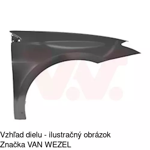 Predný blatník 603902 /POLCAR/ - obr. 2