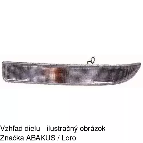 Predná smerovka 6041201C /POLCAR/ - obr. 1