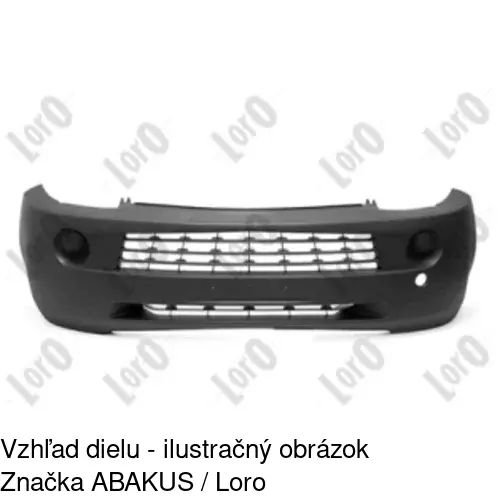 Predný nárazník 604207-2 /POLCAR/ - obr. 2
