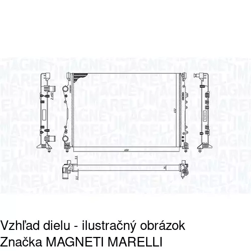 Chladiče vody POLCAR 6050083X