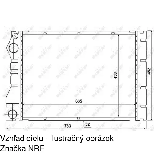 Chladiče vody POLCAR 6051081X