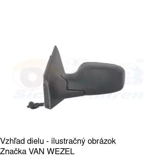 Vonkajšie zrkadlo 6055521M /POLCAR/ - obr. 4