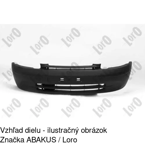 Predný nárazník 606007 /POLCAR/ - obr. 1