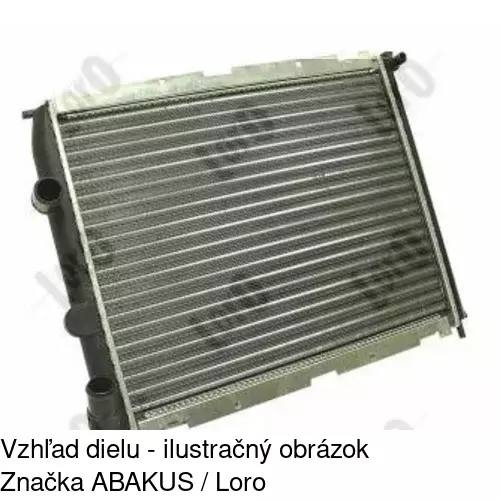 Chladiče vody 606008-9 /POLCAR/ - obr. 3