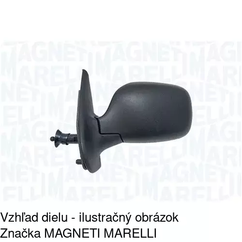 Vonkajšie zrkadlo 6060524E /POLCAR/ - obr. 2