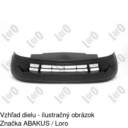 Predný nárazník 606107-4 /POLCAR/ - obr. 1