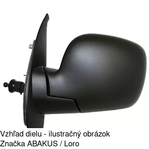Vonkajšie zrkadlo 606251-M /POLCAR/ - obr. 1