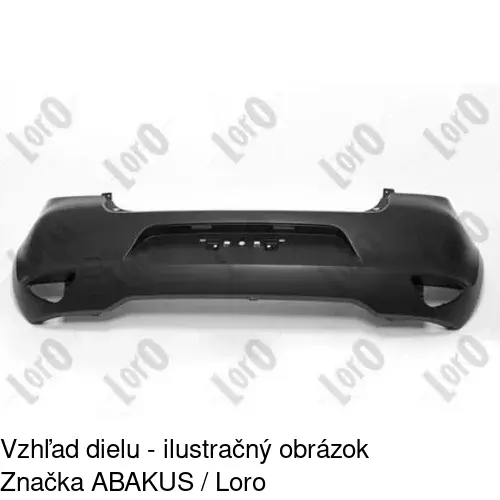 Predný nárazník 606407-J /POLCAR/ - obr. 4