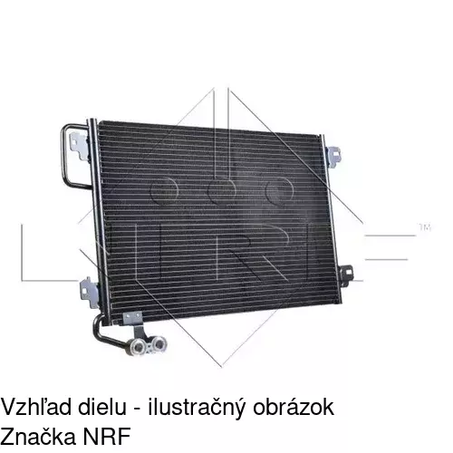 Chladiče klimatizácie 6070K8C1S /POLCAR/ - obr. 1