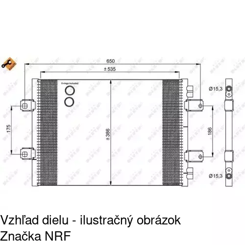 Chladiče klimatizácie POLCAR 6096K81X