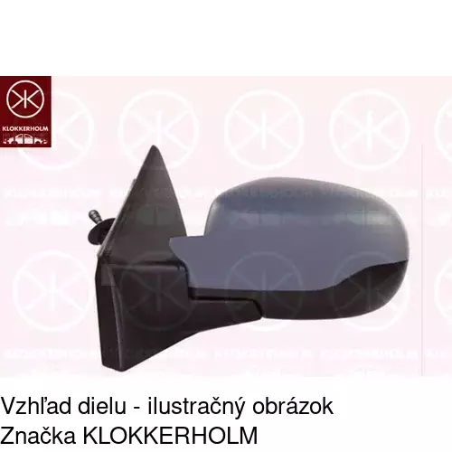 Vonkajšie zrkadlo 60A1524M /POLCAR/ - obr. 2