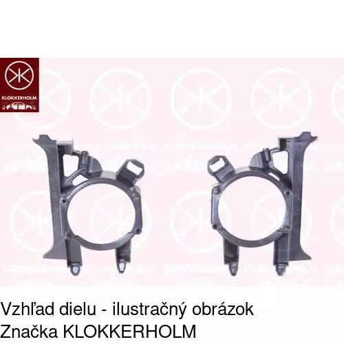 Mriežka nárazníka POLCAR 60B127-3