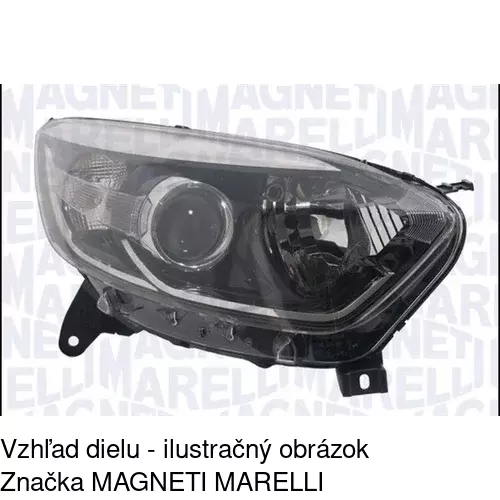 Hlavný reflektor 60L1101U /POLCAR/ - obr. 2