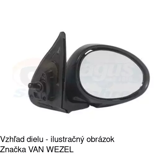 Vonkajšie zrkadlo 6345514E /POLCAR/ - obr. 2