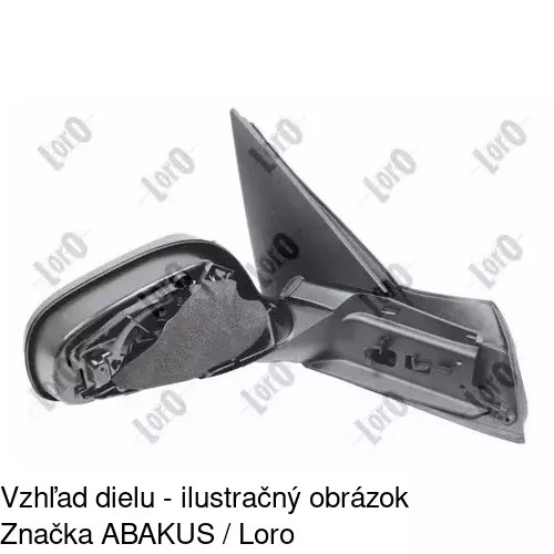Vonkajšie zrkadlo 6530524M /POLCAR/ - obr. 5