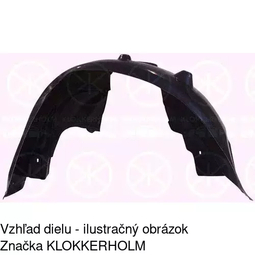 Podblatník (plast) 6530FL1T /POLCAR/
