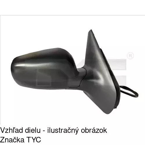 Vonkajšie zrkadlo 6714522M /POLCAR/ - obr. 1