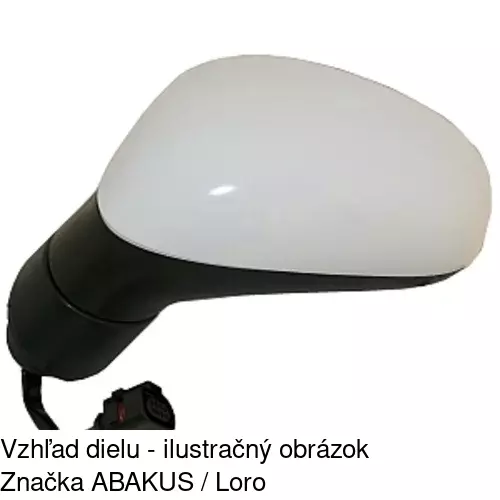 Vonkajšie zrkadlo 6726514M /POLCAR/ - obr. 1