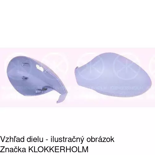 Rám vonkajšieho zrkadla 673055PE /POLCAR/ - obr. 4