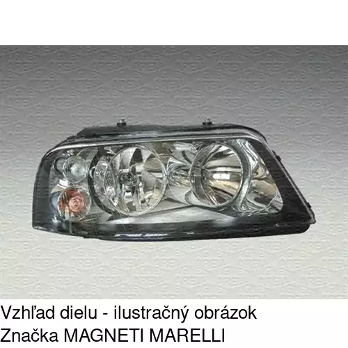 Hlavný reflektor 6751093E /POLCAR/ - obr. 2