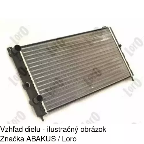 Chladiče vody 691008-3 /POLCAR/ - obr. 2