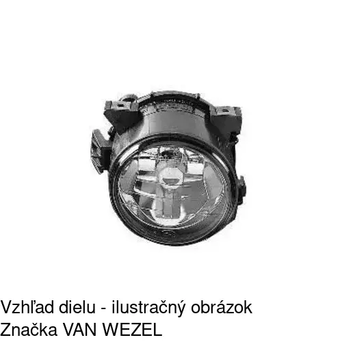 Hmlové svetlo - predné 6911290E /POLCAR/ - obr. 4