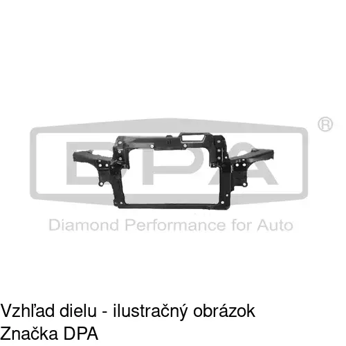 Predné čelo 691304-1 /POLCAR/ - obr. 1