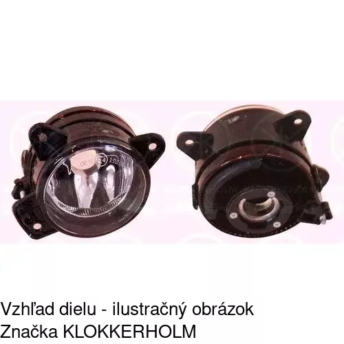Hmlové svetlo - predné 6913292H /POLCAR/ - obr. 1