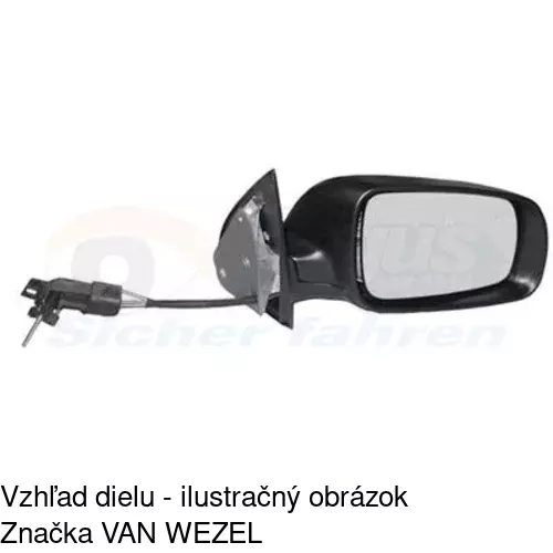 Vonkajšie zrkadlo 6913521M /POLCAR/ - obr. 2