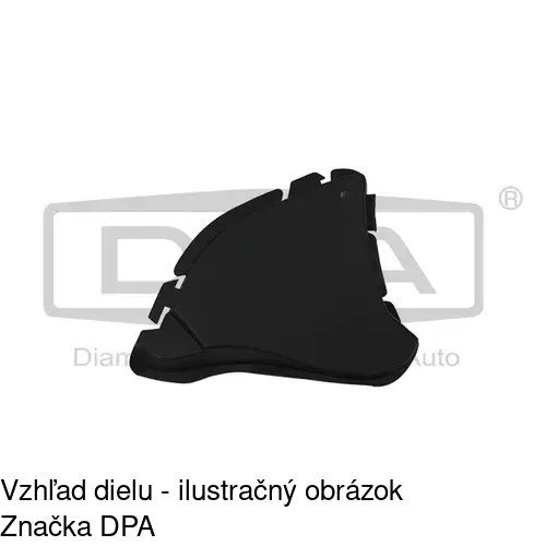 Dolný kryt nárazníka 69203461 /POLCAR/
