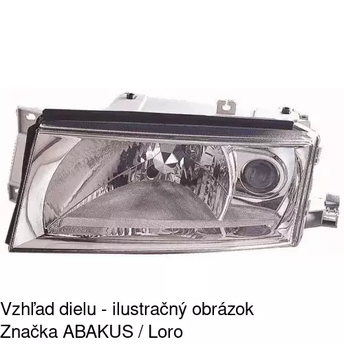 Hlavný reflektor 6921103E /POLCAR/ - obr. 4