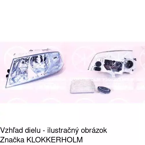 Hlavný reflektor 692209-T /POLCAR/ - obr. 1
