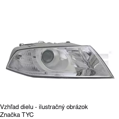 Hlavný reflektor POLCAR 6922102E