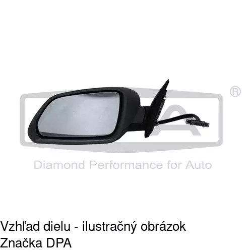 Rám vonkajšieho zrkadla 692254PE /POLCAR/ - obr. 1