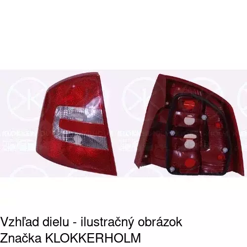 Zadné svetlo 692288-T /POLCAR/ - obr. 1