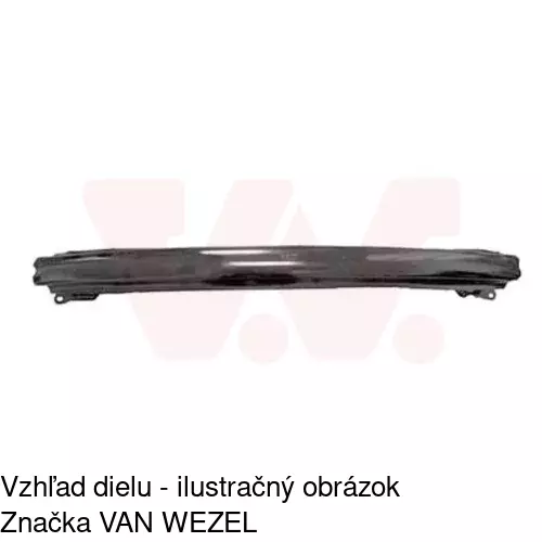Výstuha nárazníka 692296-3 /POLCAR/ - obr. 1