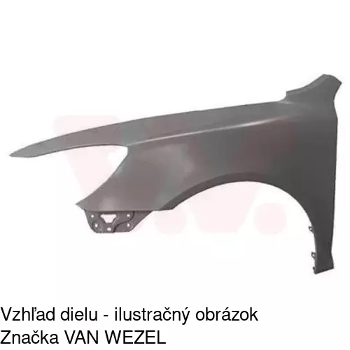 Predný blatník 692301 /POLCAR/ - obr. 1