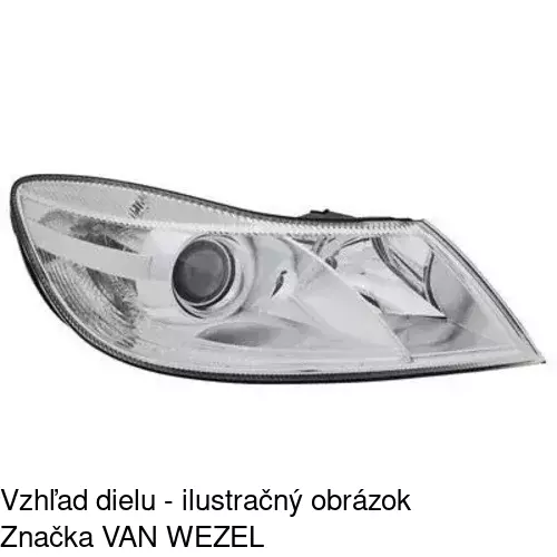 Hlavný reflektor 692310-E /POLCAR/ - obr. 4