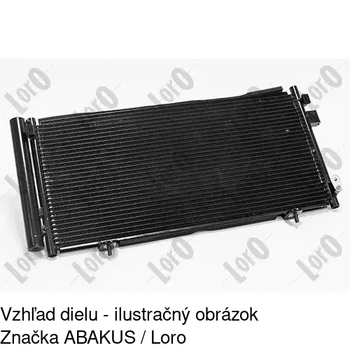 Chladiče klimatizácie 7242K81K /POLCAR/ - obr. 1
